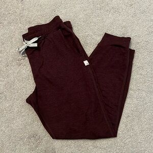 Vuori Performance Joggers Maroon